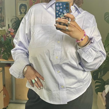 Chemise violette