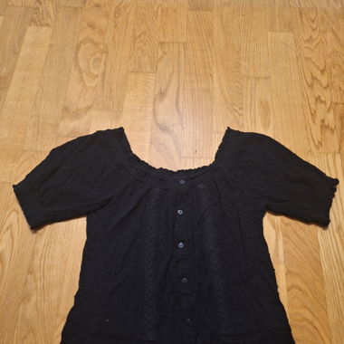 Schwarze Bluse