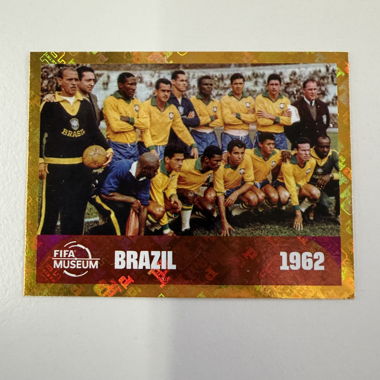 Panini FIFA Sticker Brazil 1962 Holo