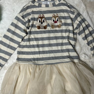Monnalisa Disney Kinderkleid mit Tüllrock