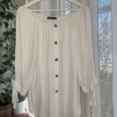 Weisse Bluse