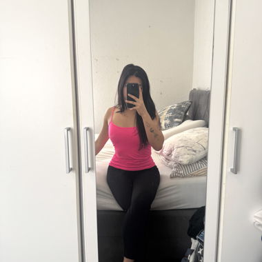 Top Neon Rosa