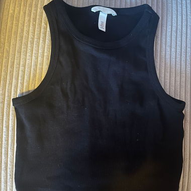 Black Croptop Size S
