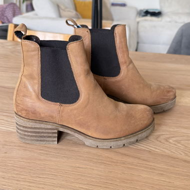 Chelsea Boots aus Leder