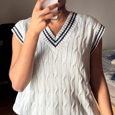 Weste (Strickpullover)