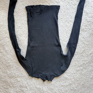 Brandy Melville - Schwarzes Rippen-Top