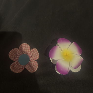 Flower Hair Clips 2-Piece Set