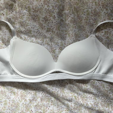 Reggiseno bianco senza cuciture
