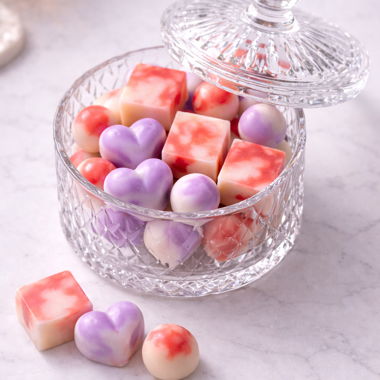 Cire fondante Marble Soy Wax – Coffret cadeau avec 9 pièces