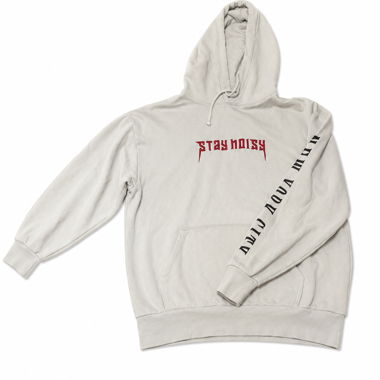 Hoodie Weiss Stay Noisy