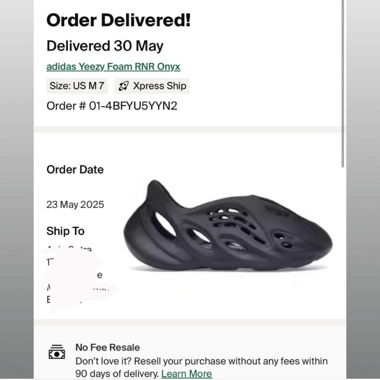 Yezzy Foam Runner Onyx