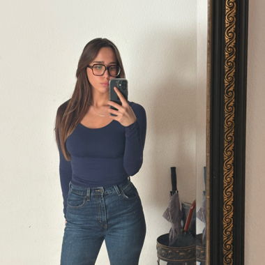 Jean taille haute, pattes d’éléphant 70’s (Levi’s)