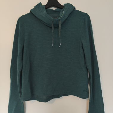 Hoodie Under Armour verde
