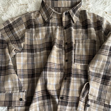 brownish blouse