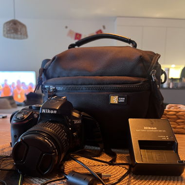 Nikon D5300 with lens