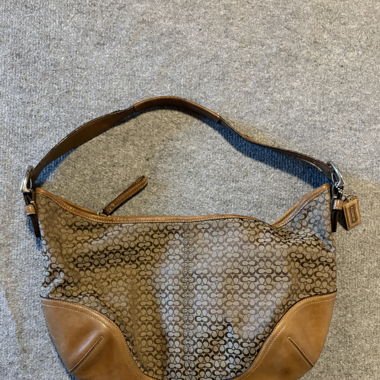 vintage Coach hobo Schultertasche
