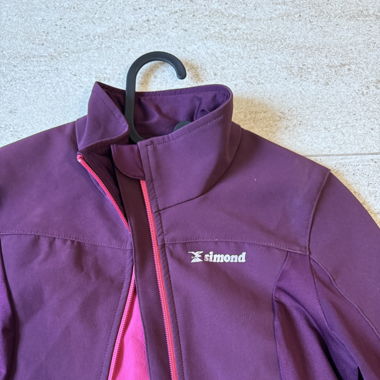 Veste softshell Simond aubergine 