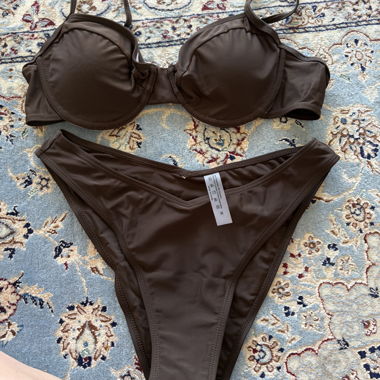 Set bikini marrone