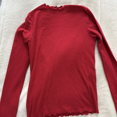 Maglietta manica lunga ONLY rossa Taglia S