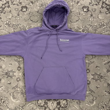 Balenciaga Hoodie Lila