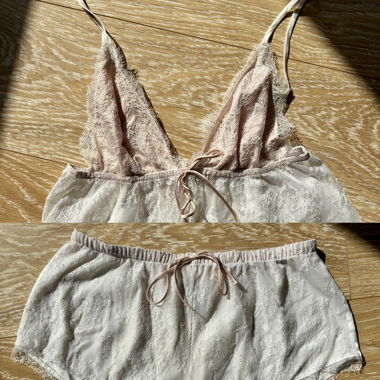 Victoria Secret seidiges Spitzen-Set