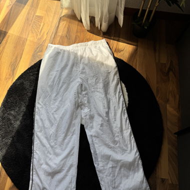 Nike Vintage Trackpants – Weiß – Größe XL
