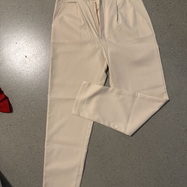 Pantalon chino beige