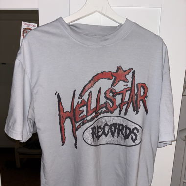 Hellstar Records white t