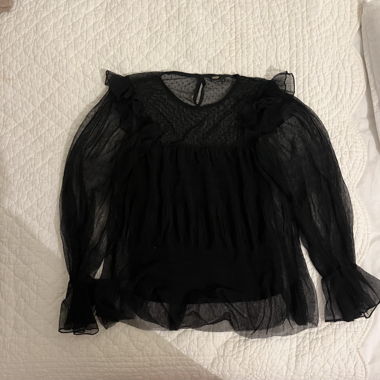 Maje Black Blouse 