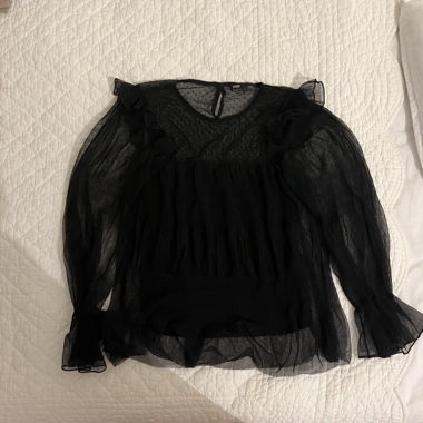 Maje Black Blouse 