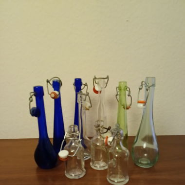 Glasflaschen mit Bügelverschluss 