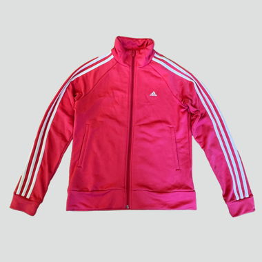 Vintage Adidas pink track jacket