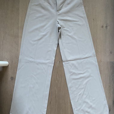Bershka Wide-Leg Fabric Pants