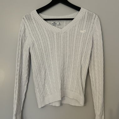 Pull Hollister blanc