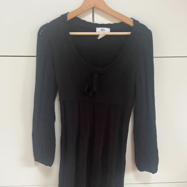 Robe pull noir
