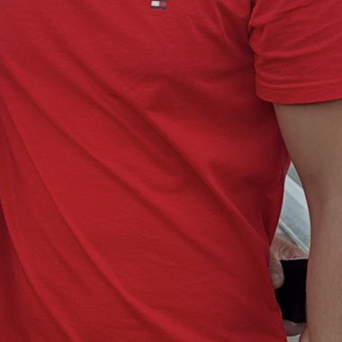 T-shirt Rosso Tommy Hilfiger