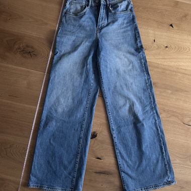 Wide-leg blue denim jeans, Silvercreek