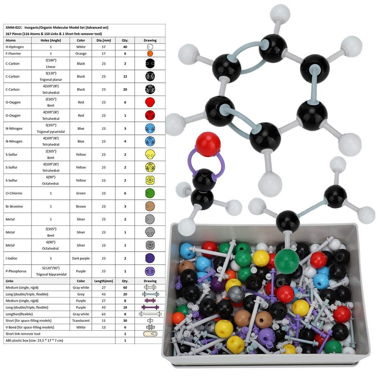 Modèle moléculaire (organic chemistry) 