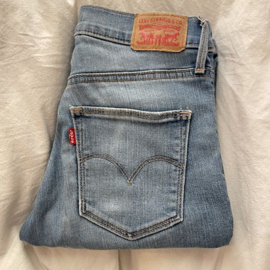 Levi’s Skinny Jeans W26 L32 azzurro chiaro