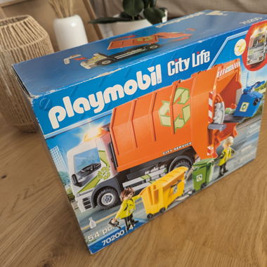 Camion poubelle Playmobil City Life neuf