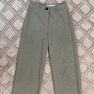 Grey Bershka Fabric Pants