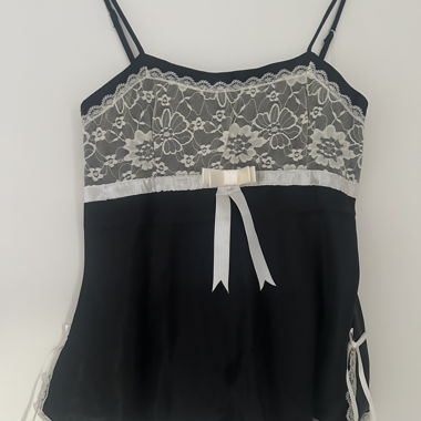 Black Lace Top