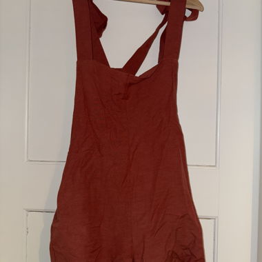 Romper senza maniche color ruggine
