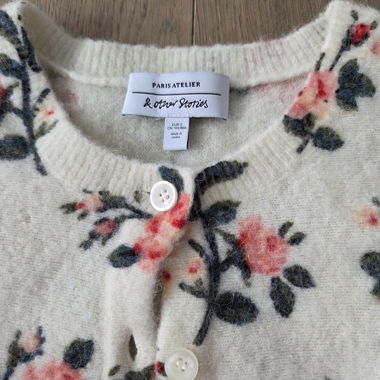 &Other stories geblümter Cardigan