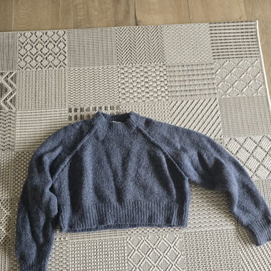 Zara Crop Strickpullover