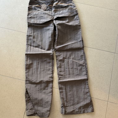 Braune Damenhose mit Rock
