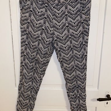 Pantaloni con motivo di Jacqueline de Yong