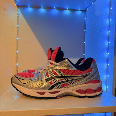 Asics Laufschuhe pink/silber