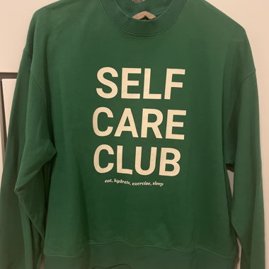 Green sweater