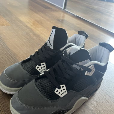 Nike Air Jordan 4 Black Grey